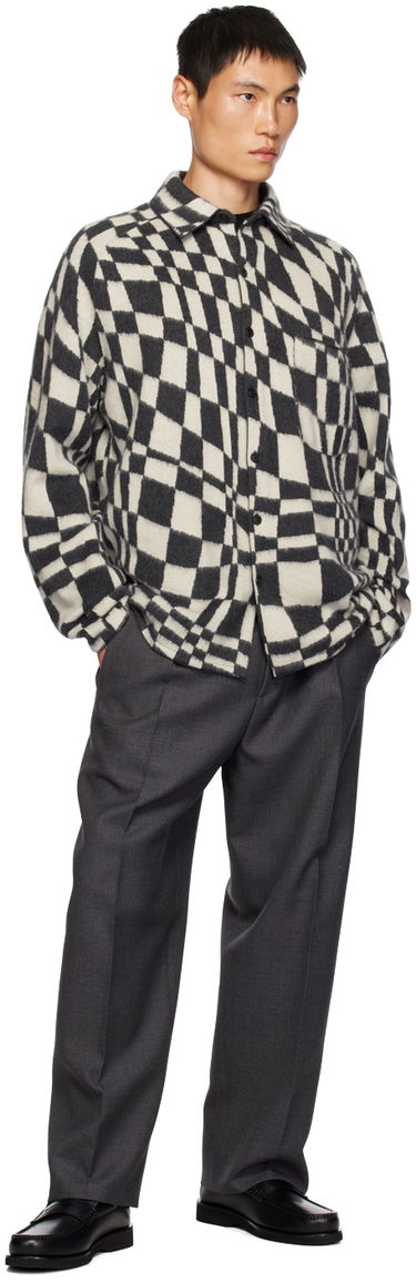 Košeľa ZEGNA Zegnia x The Elder Statesman Checkered Pattern Shirt Rôznofarebný | TCJ92A6-SHR, 3