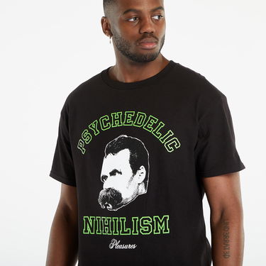 Tričko Pleasures Psychedelic Nihilism T-Shirt Čierna | P23SP059 BLACK, 3