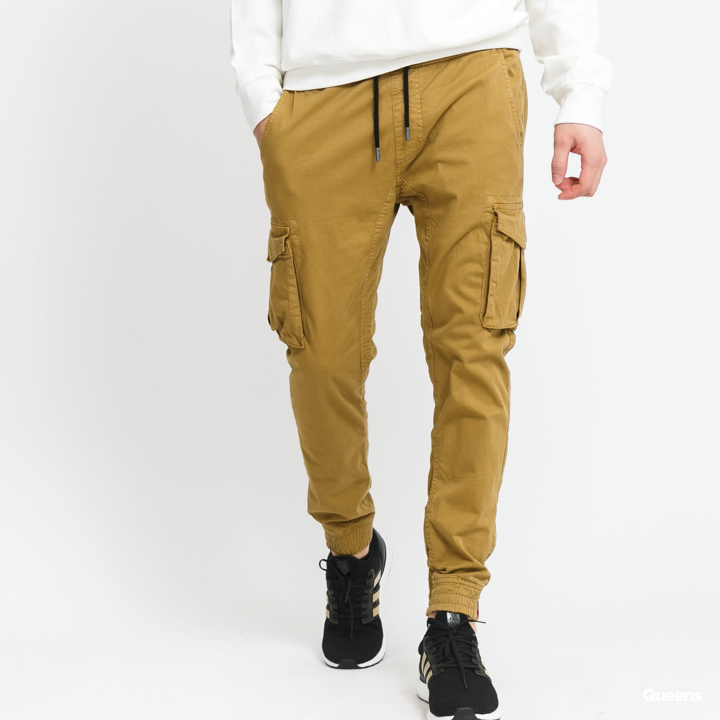Cargo nohavice Alpha Industries Cargo Pants Cotton Twill Hnedá | 116202 13, 0