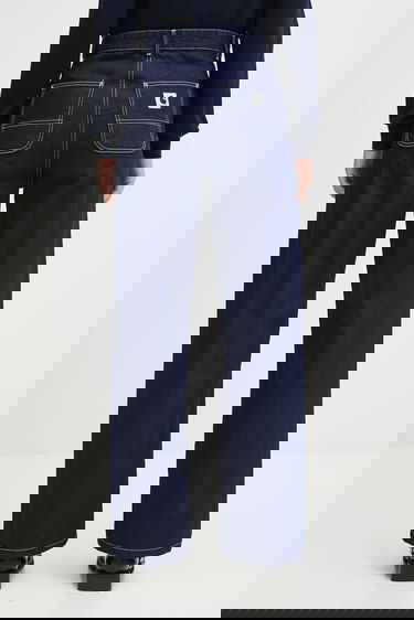 Džínsy Carhartt WIP Simple Pant High Waist Jeans Navy | I031924.102, 2