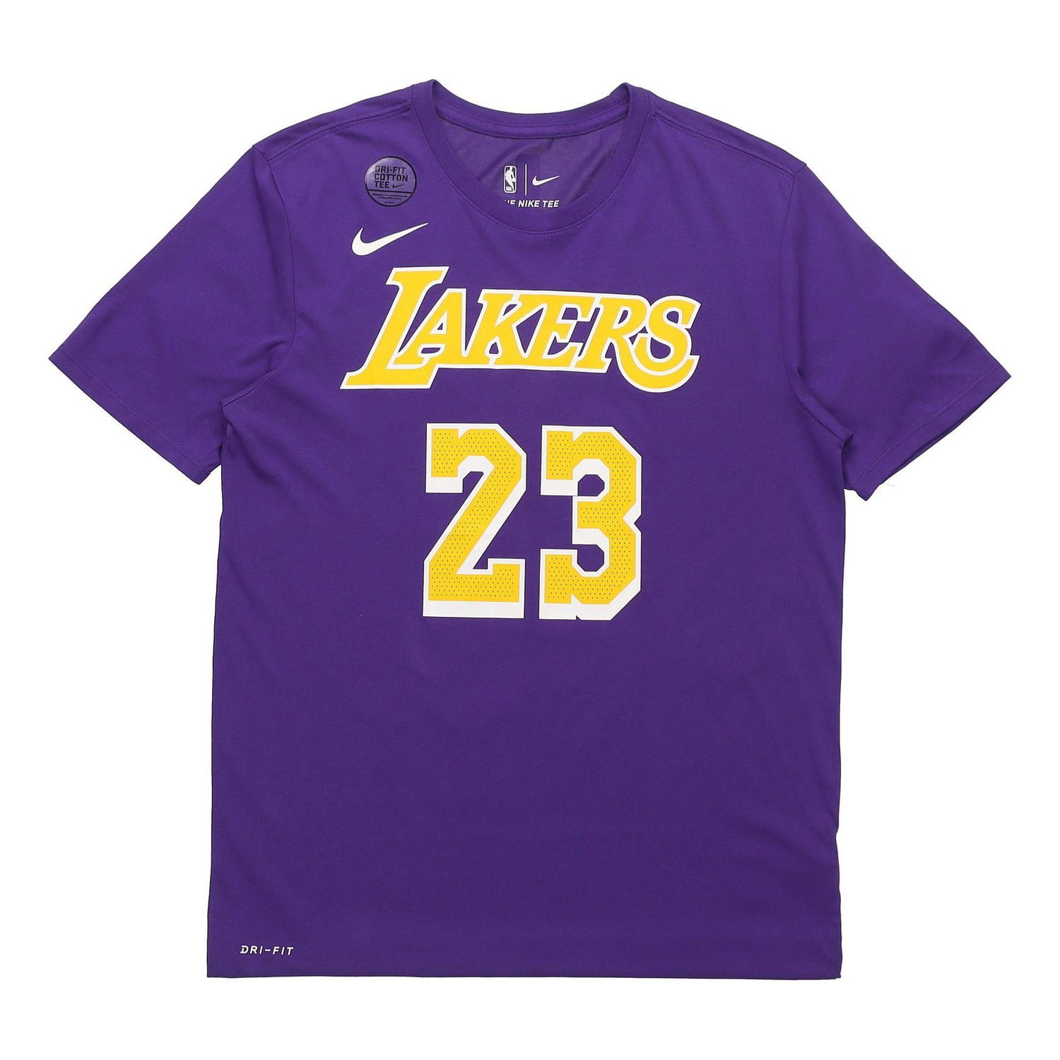 Dres Nike NBA James LeBron Lakers Short Sleeve Jersey Fialová | AR4888-557, 0