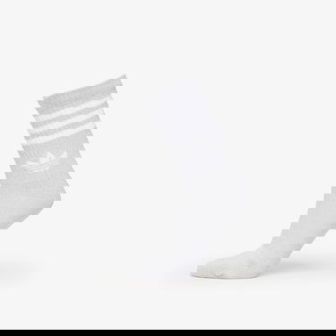Ponožky adidas Originals adidas 3-Stripes Glitter Crew Socks 2-Pack Šedá | JX5204, 3
