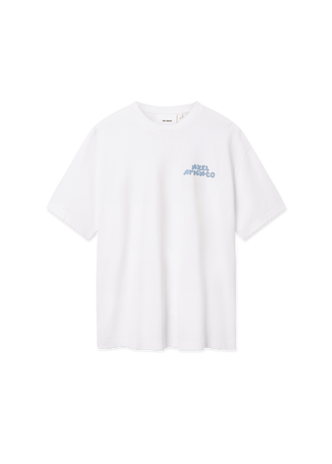 Tričko AXEL ARIGATO Soren Logo T-Shirt Biela | A3870001, 1