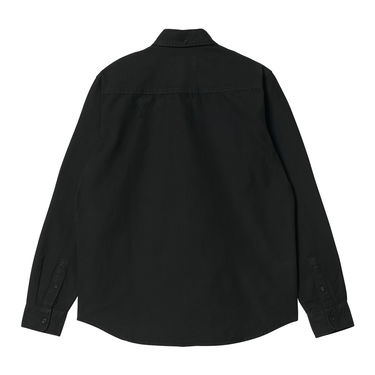 Košeľa Carhartt WIP L/S Bolton Shirt "Black garment dyed" Čierna | I030238_89_GD, 6