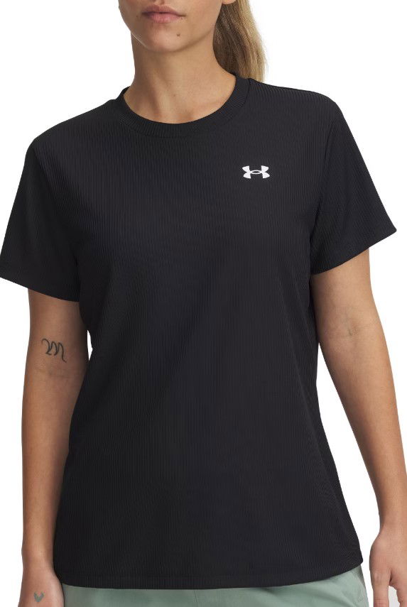 Tričko Under Armour Under Armour Tech Rib SSC T-Shirt Čierna | 1389852-001