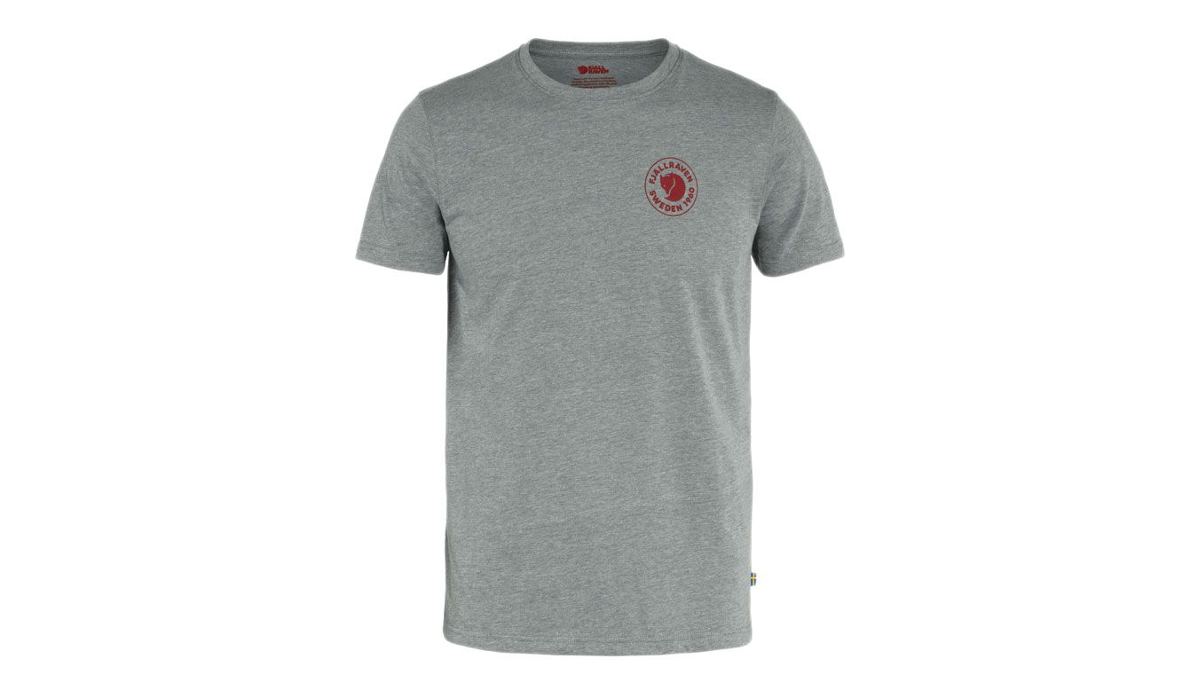 Oblečenie FJÄLLRÄVEN Logo Šedá | F87313-051, 0