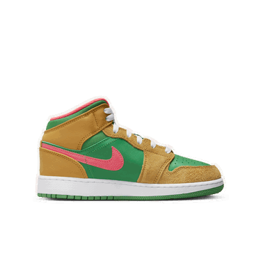 Tenisky a topánky Jordan Air Jordan 1 Mid SE GS "Wheat Watermelon" Rôznofarebný | DX4365-700, 4