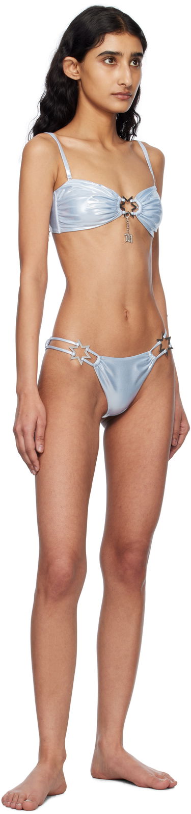 Plavky MISBHV MISBHV Hollywood Bikini Bottom Modrá | 250W601, 3