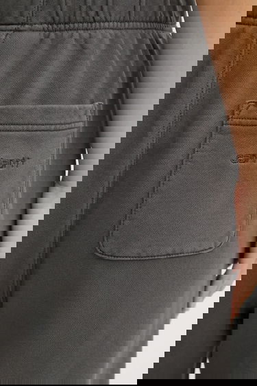 Tepláky Carhartt WIP Benton Cotton Wide Leg Sweatpants Šedá | I034513.87GD, 3