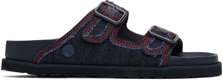 Tenisky a topánky Birkenstock Arizona Denim Sandals Modrá | 1028850, 0