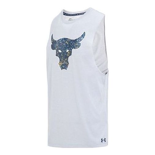 Tielko Under Armour Project Rock Brahma Bull Graphic Tank Biela | 1371215-011, 0