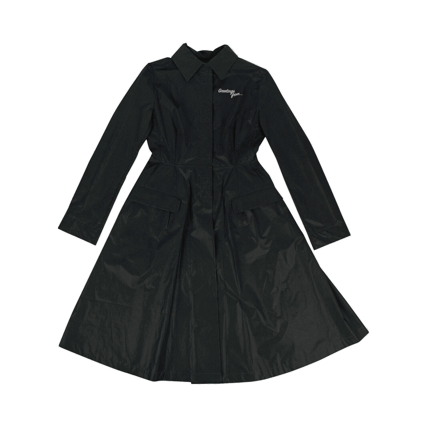 Kabáty Palm Angels Recovery Windbreaker Coat Čierna | PWEA012R19540011, 0