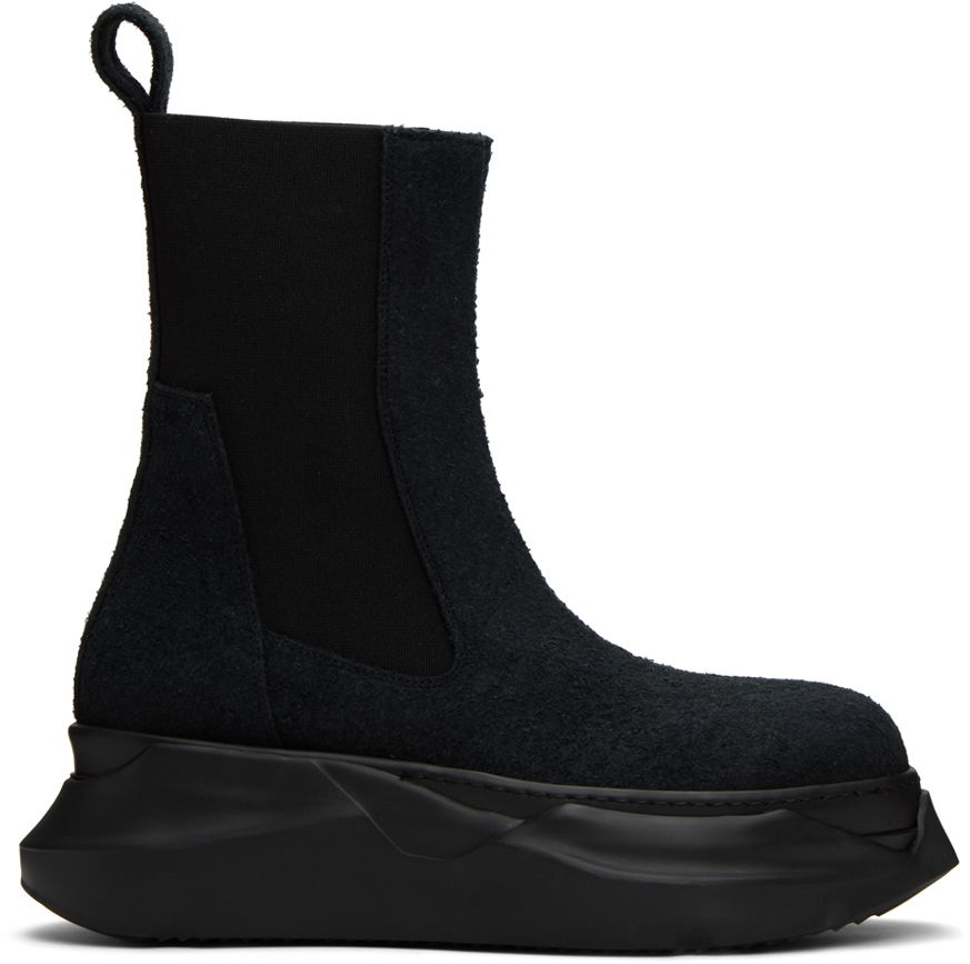 Tenisky a topánky Rick Owens DRKSHDW Beatle Abstract "Black" Čierna | DU02C5846 SHA, 0