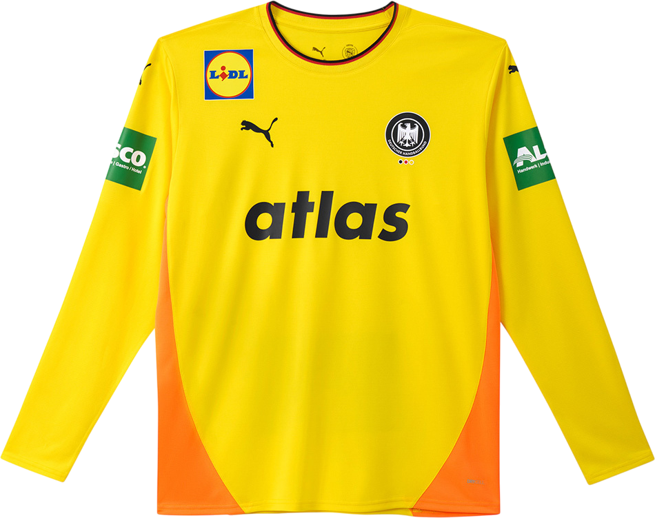 Dres Puma DHB Long-Sleeved Goalkeeper Jersey Žltá | 787368-04, 0