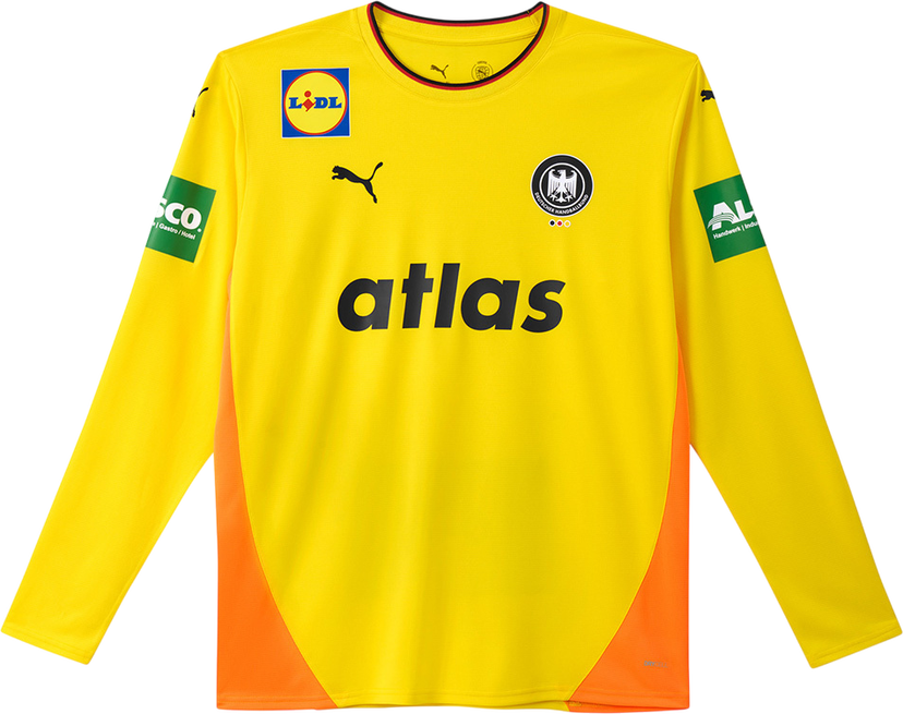 Dres Puma DHB Long-Sleeved Goalkeeper Jersey Žltá | 787368-04