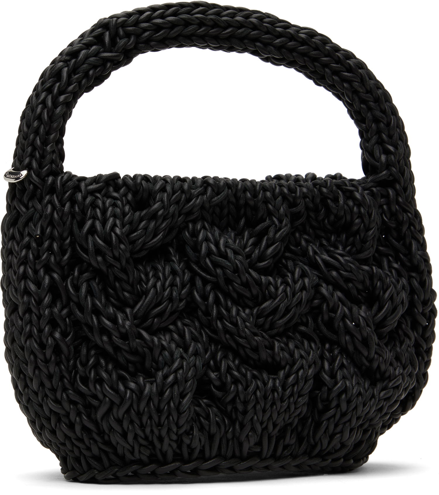 Kabelka JW Anderson JW Anderson Small Cable Knit Bag Čierna | HB0712-LA0365, 1