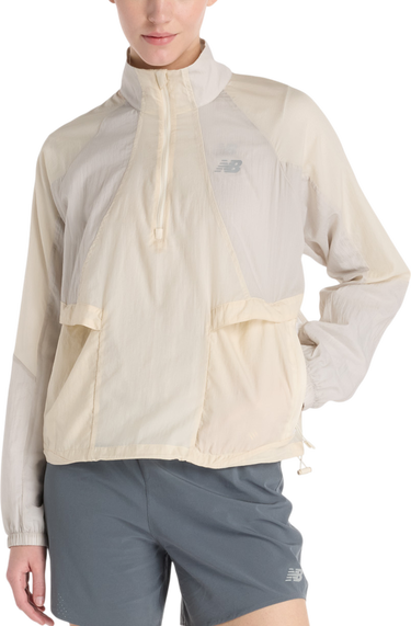 Bunda New Balance Better Run Water Resistant Jacket Béžová | wo53206-lin, 0