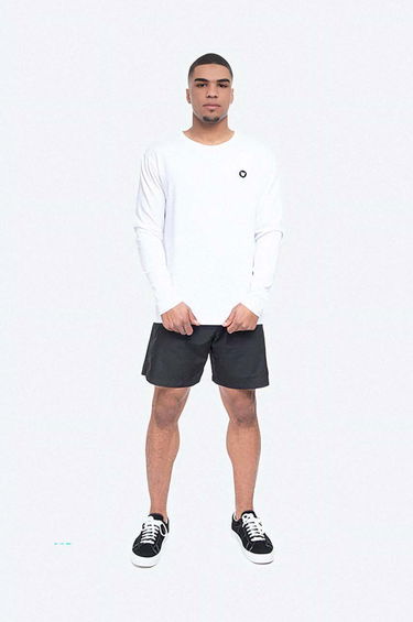 Tričko WOOD WOOD Long Sleeve T-Shirt Biela | 10005402.2323, 1