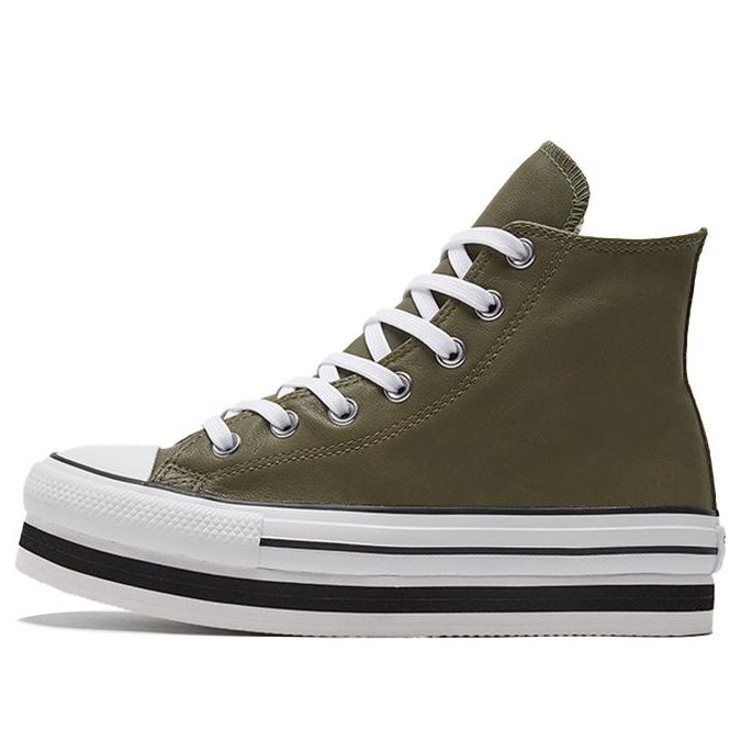 Tenisky a topánky Converse Chuck Taylor All Star Platform Zelené | 569724C