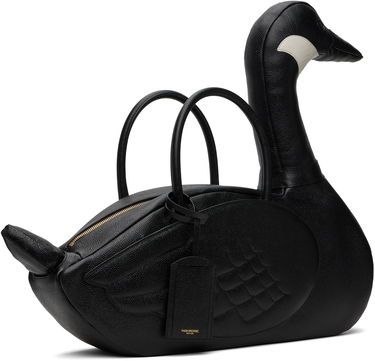 Kabelka Thom Browne Thom Browne Pebble Grain Goose Bag Čierna | UAG227A-00198, 1
