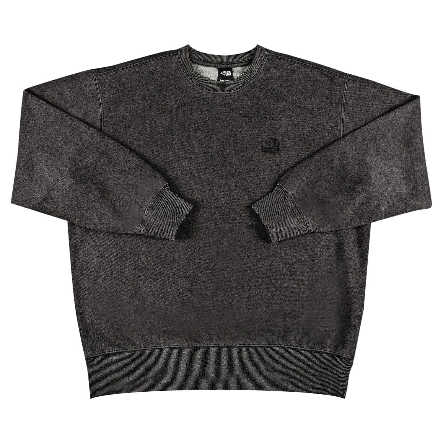 Mikina Supreme The North Face x Pigment Printed Crewneck Čierna | SS21SW2 BLACK, 1