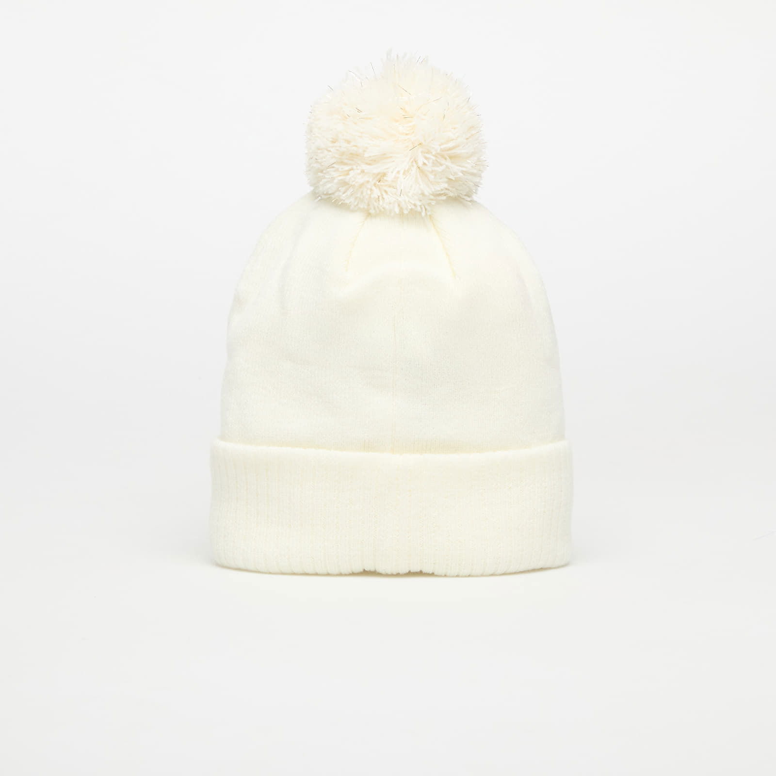 White Pom-Pom Beanie