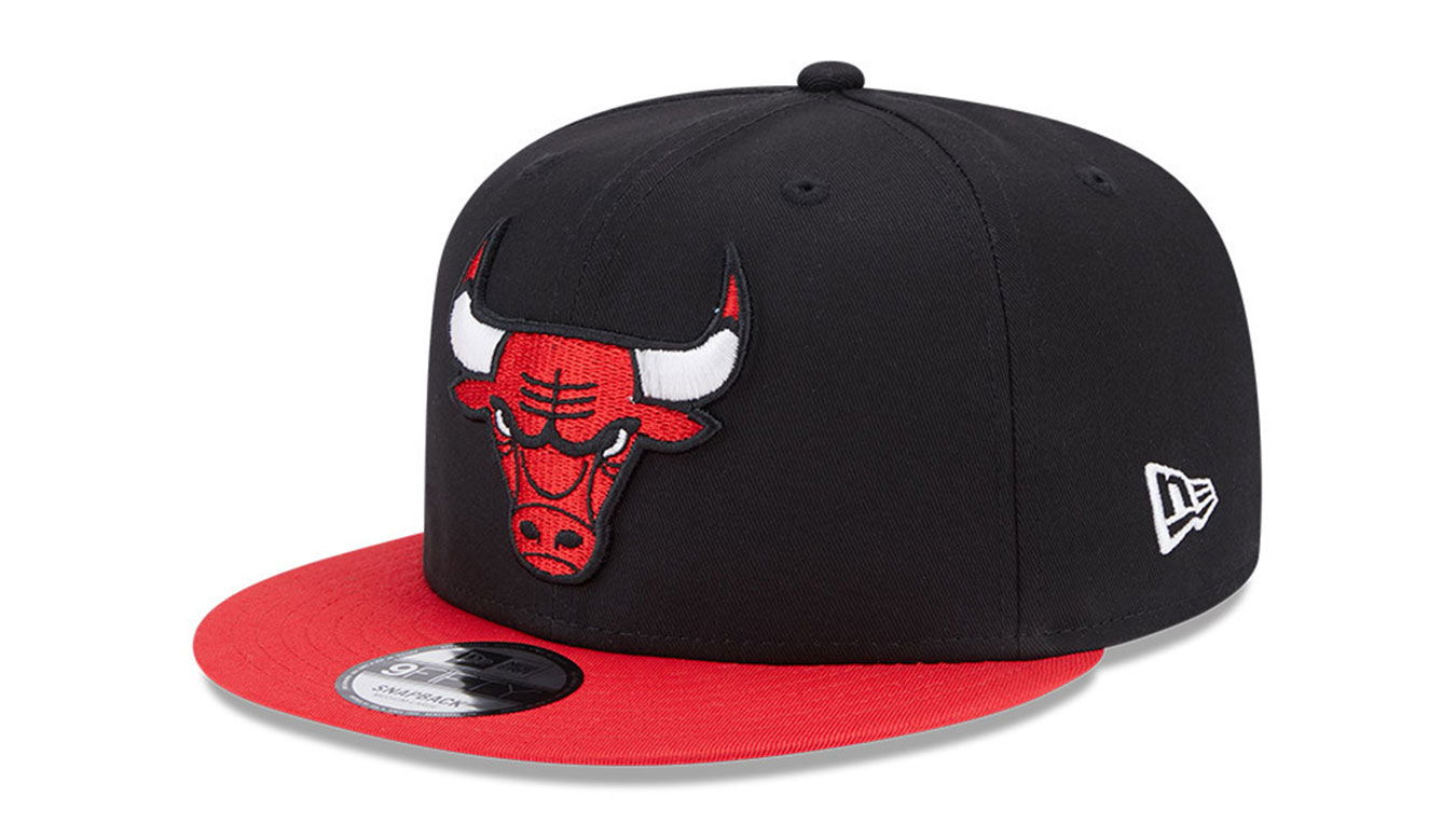 Chicago Bulls Team Side Patch 9FIFTY Snapback Cap