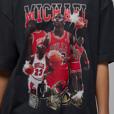 Tričko Jordan Jordan Graphic Short Sleeve T-Shirt Čierna | HJ0190-045, 1