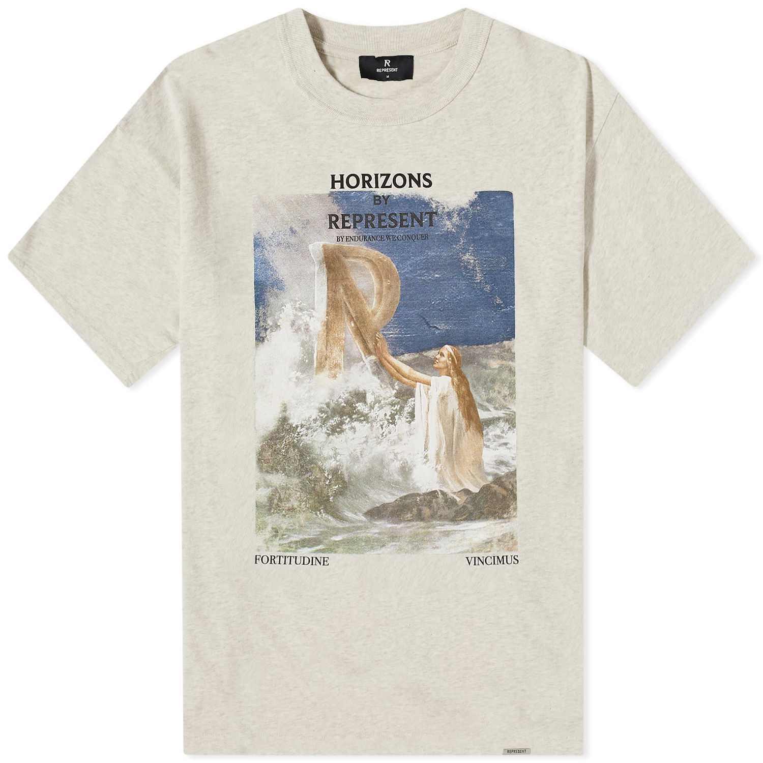 Tričko Represent Clo Higher Truth Šedá | MLM408-94, 0