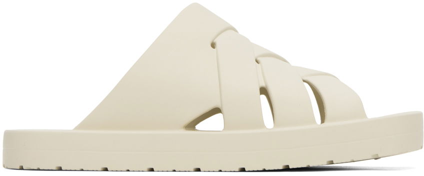 Tenisky a topánky Bottega Veneta Slip-On Sandals "Off White" Biela | 730287 V00P0, 0