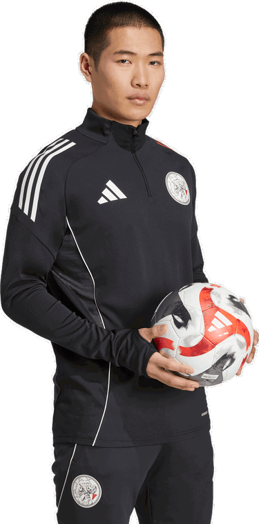 Mikina adidas Originals Ajax Training Top Čierna | jp1751, 4