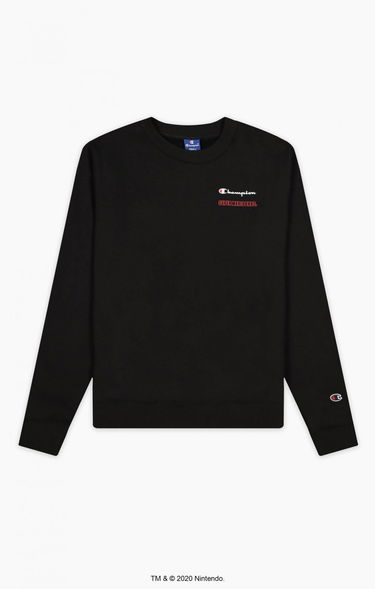 Tričko Champion Crewneck Sweatshirt XL Čierna | 114712-KK001, 3