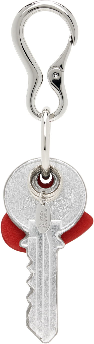 Kľúčenka Vivienne Westwood Key & Heart Keychain Červená | 82030126U-L009C-, 1