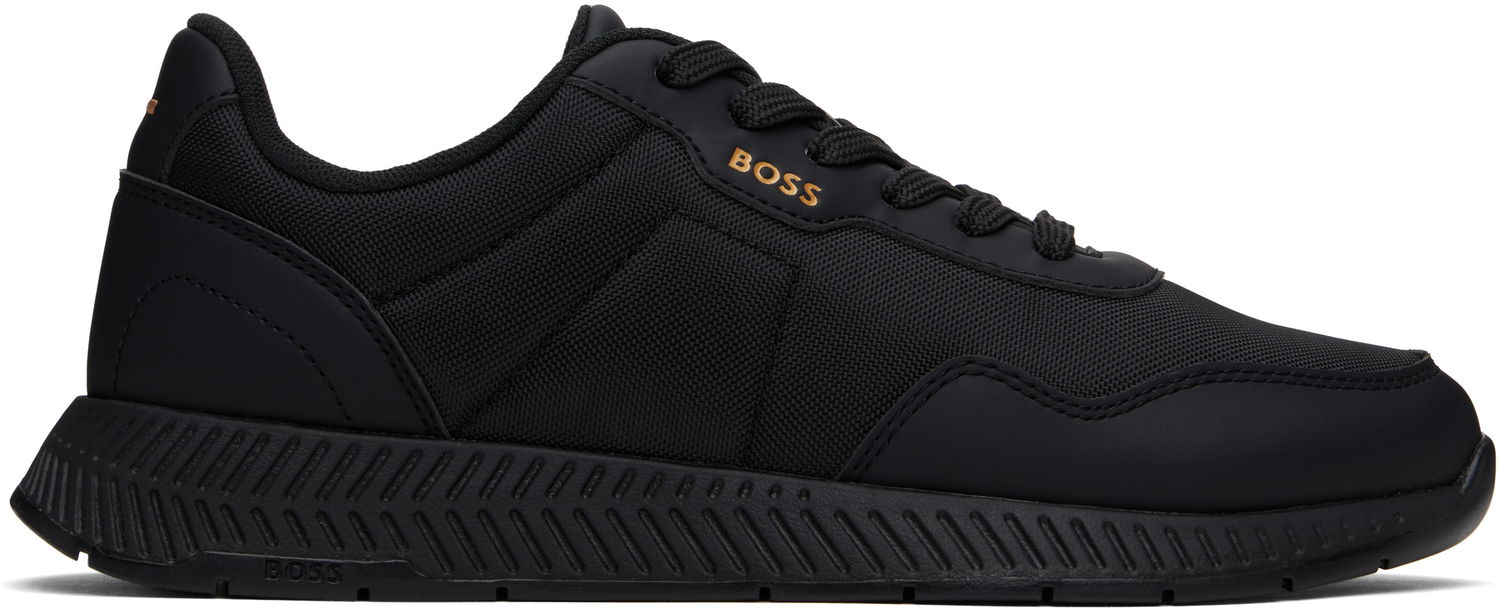 Oblečenie BOSS BOSS Embroidered-Logo Čierna | 50536481, 0