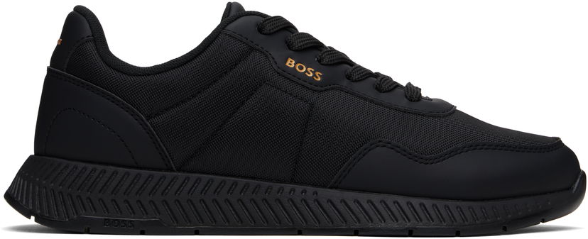 Oblečenie BOSS BOSS Embroidered-Logo Čierna | 50536481