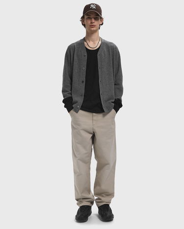 Sveter Comme des Garçons COMME des GARCONS SHIRT Contrast-Cuff Cardigan Šedá | FZ-N109-PER-3, 2