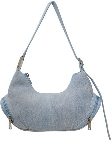 Taška cez rameno OSOI Crescent Denim Shoulder Bag Modrá | 24FWB03013114, 0