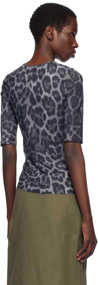 Tričko Stella McCartney Stella McCartney Leopard Print T-Shirt Čierna | 6J04113SQA08, 2