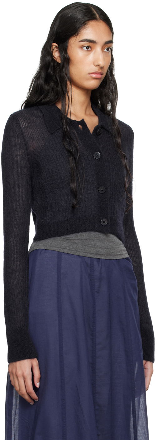Sveter Cecilie Bahnsen Cecilie Bahnsen Jacqueline Cropped Cardigan Čierna | 2.24KNI52004 JAQUELINE CARDIGAN, 1