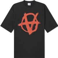 Tričko VETEMENTS Double Anarchy T-Shirt Čierna | UE64TR990BR, 1