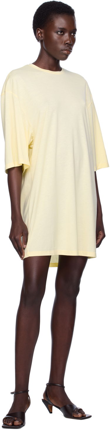 Šaty TOTEME TOTEME Relaxed Tee Minidress Žltá | 253-WRT0594-FB0419, 3