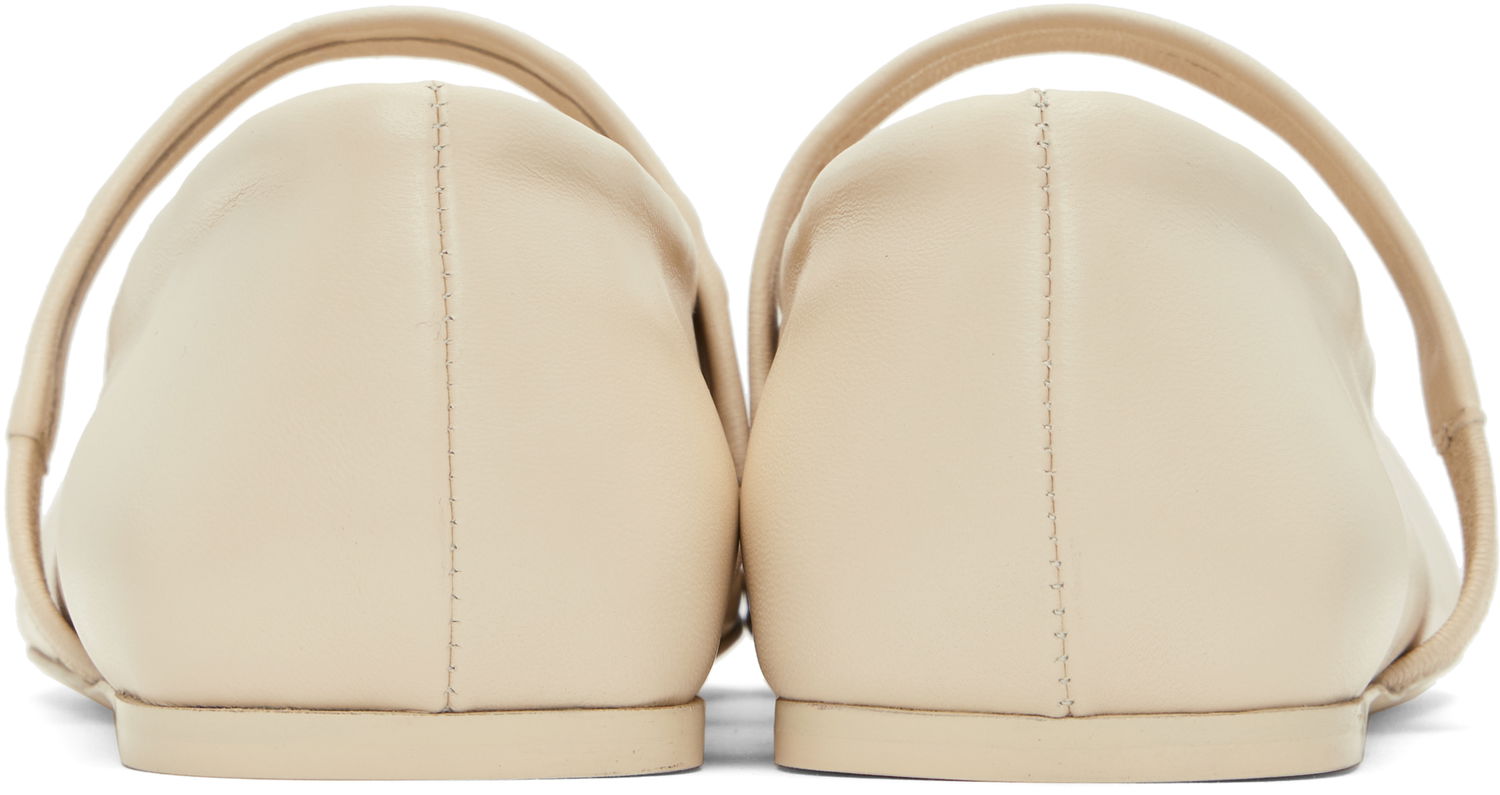 Oblečenie Marni Marni Little Bow Ballerina Flats Béžová | MJMS007700 P3628, 1