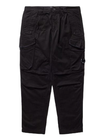 C.P. Company Stretch Sateen Loose Cargo Pants 15CMPA123A-999