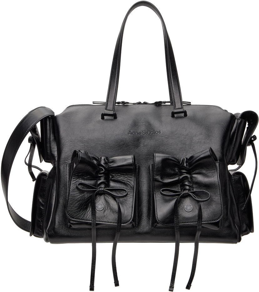 Kabelka Acne Studios Multipocket Tote Čierna | A10427-