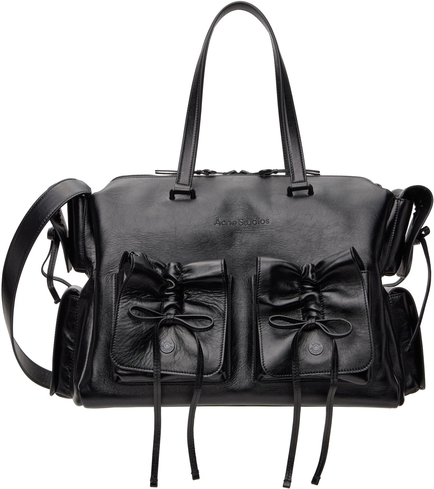 Kabelka Acne Studios Multipocket Tote Čierna | A10427-, 0