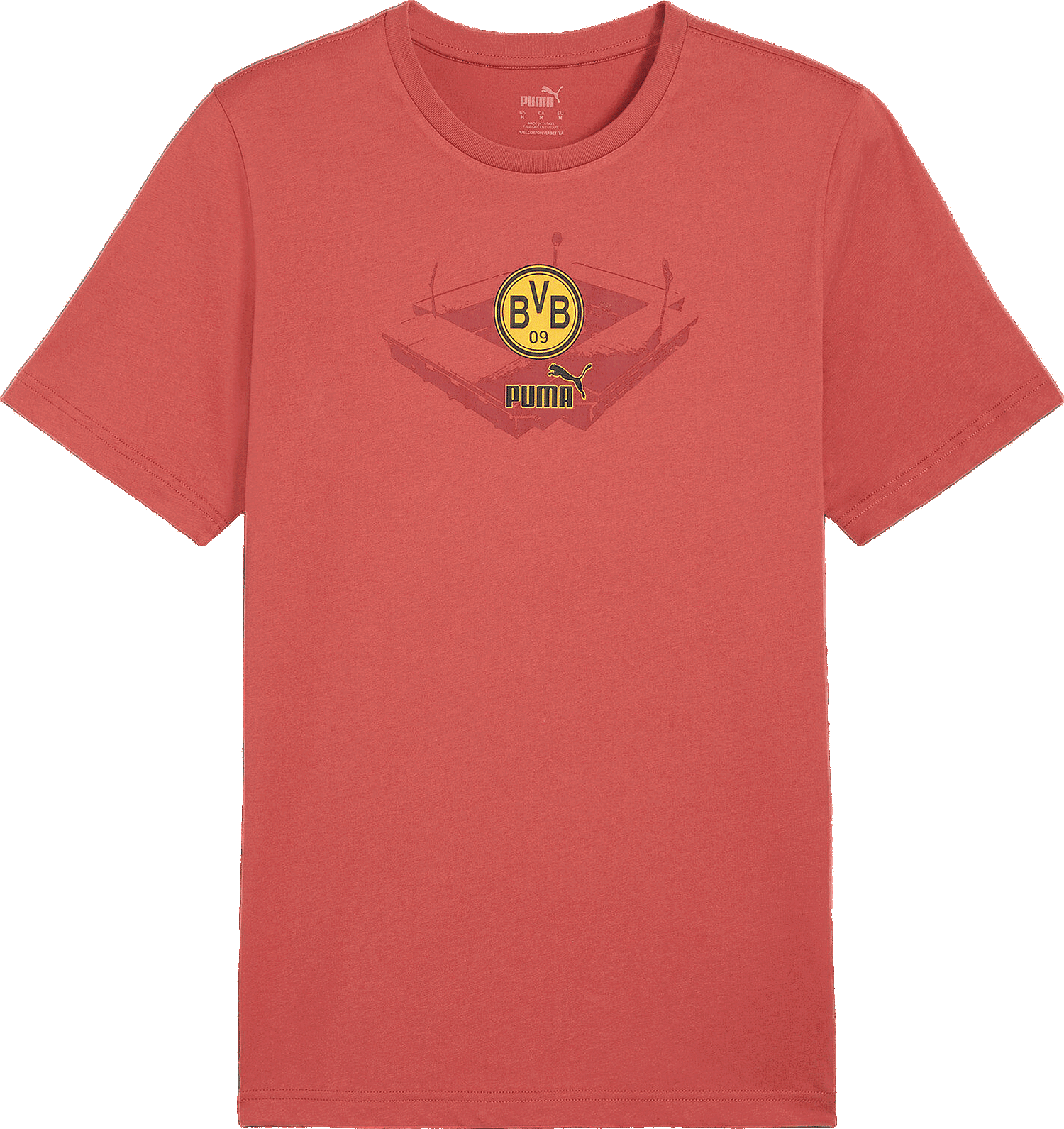 Tričko Puma BVB T-shirt ftblICONS Červená | 774254-04, 0