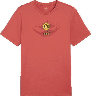 Tričko Puma BVB T-shirt ftblICONS Červená | 774254-04, 0