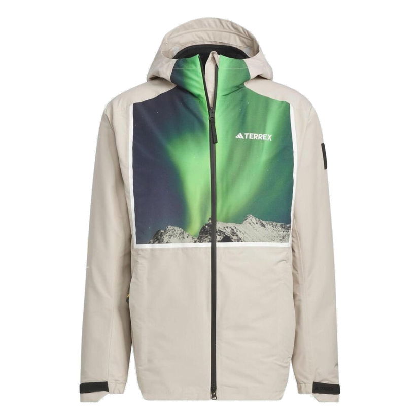 Parka adidas Originals National Geographic 3-in-1 Rain.Rdy Jacket Béžová | IL8961