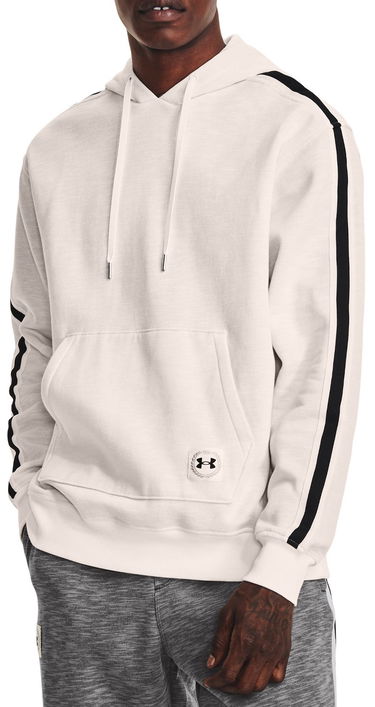 Mikina Under Armour Hoodie Essential Heritage Fleece Biela | 1373813-112, 0