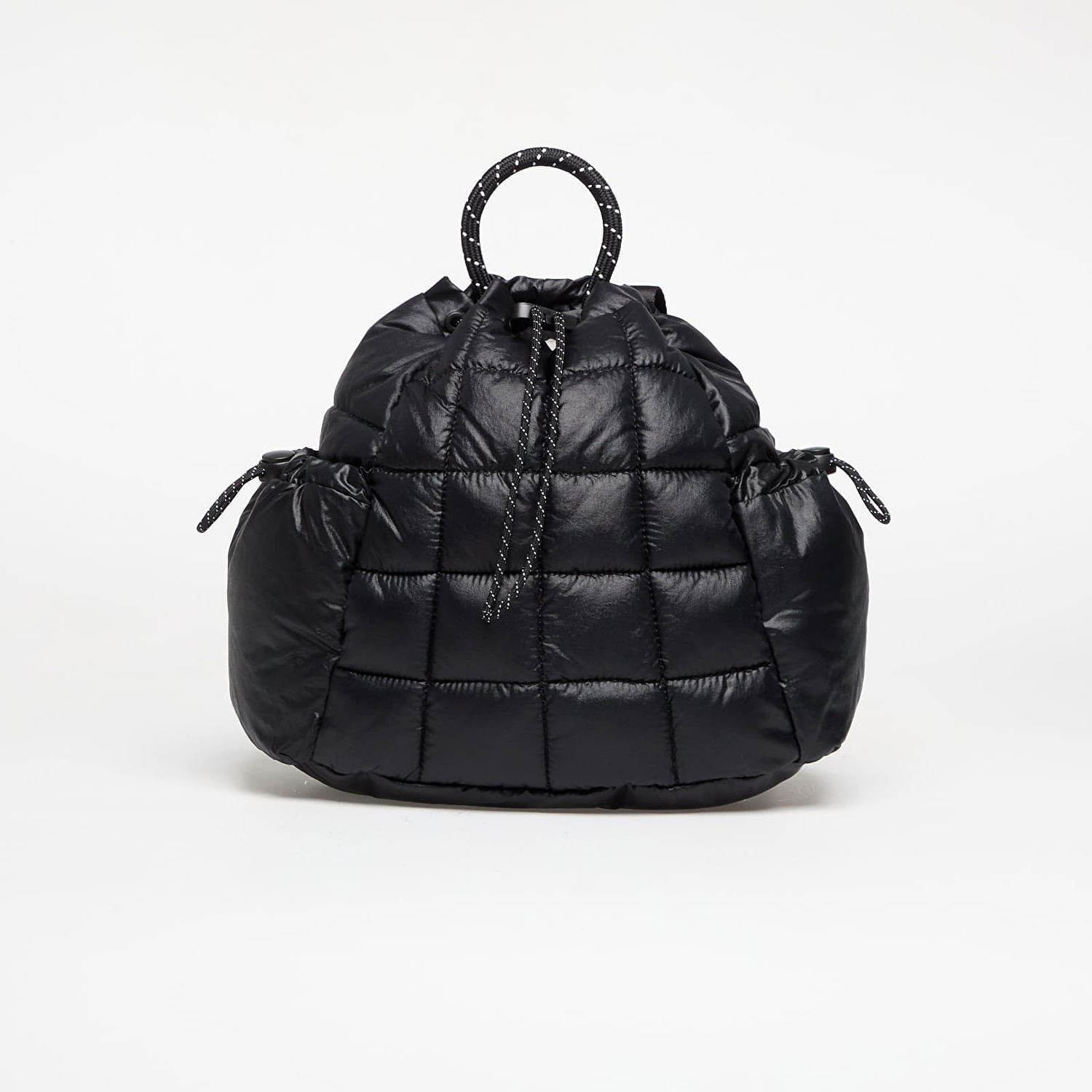 Batoh Nike Quilted Drawstring Top Handle Backpack NSW Puffle Mini Čierna | HQ6693-010, 0